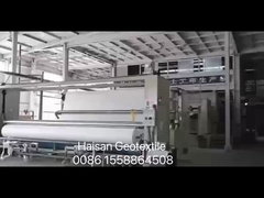 Fibre courte non tissée du tissu 700gsm de Geo de M2 ​​facilement construction