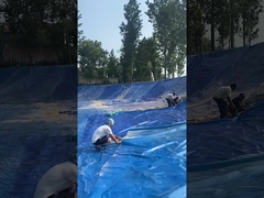 Décharge bleue du revêtement 1.5mm de Geomembrane de HDPE de piscine