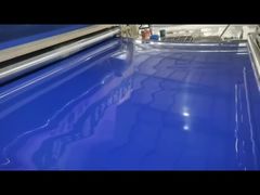 Géomembrane bleue en PEHD pour bassins de lixiviation en tas et digues de stériles minières