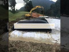 Géotextile Noir/SABLE Tubes de Déshydratation Résistance à la traction 200/200kn pour une performance de déshydratation supérieure