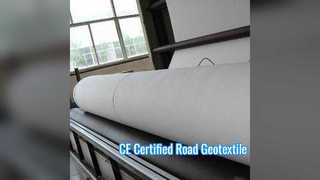 Géotextile non tissé certifié CE EN 13249 pour les projets routiers