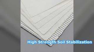 Géotextile tissé haute résistance 150 50 kN pour la stabilité du sol