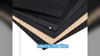 Tubes filtrants de 50,5 m pour la collecte de poussière