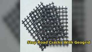 Solution de renforcement des routes avec géogrille en fibre de verre