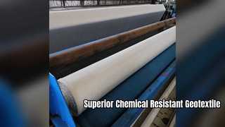Géotextile tissé résistant aux produits chimiques pour les environnements difficiles