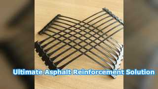 HASSAN Uniaxial Geogrid High Strength Asphalt Reinforcement