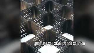 HDPE Geocell Soil Stabilization and Load Support Solutions