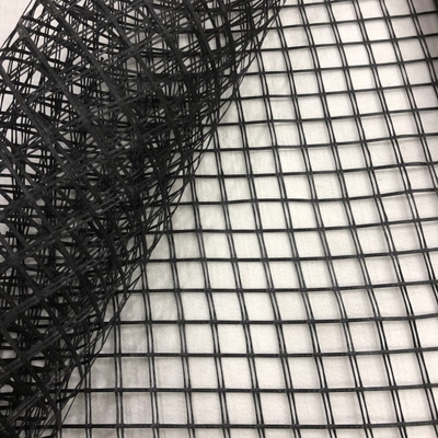 Fibre Geogrid de basalte de pp pour l'alcali du chemin de fer 200m résistant