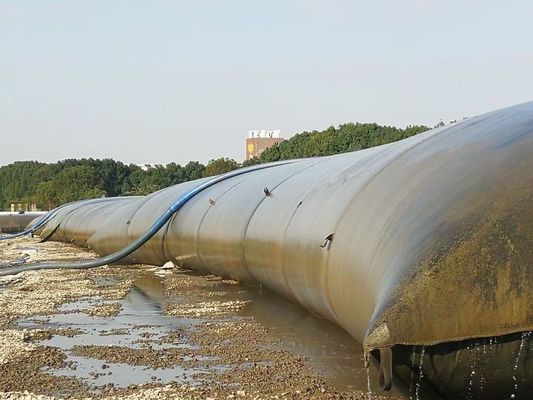 Tubes de déshydratation géotextiles personnalisées offrant une résistance à haute température pour la récupération des barrages de cofferdam remplis de sable et la récupération des terres