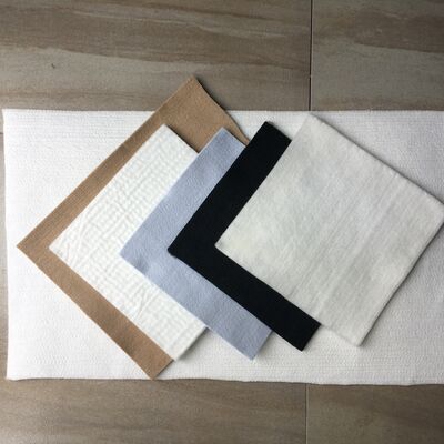 Géotextile non tissé perforé à l'aiguille en fibre courte PET de haute ténacité