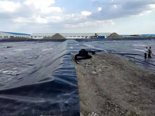 Force à haute résistance de revêtement anticorrosion de PVC Geomembrane 0.8mm 2mm