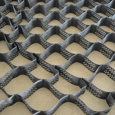 Fermeté et longévité croissantes de Geocell de HDPE de construction de routes