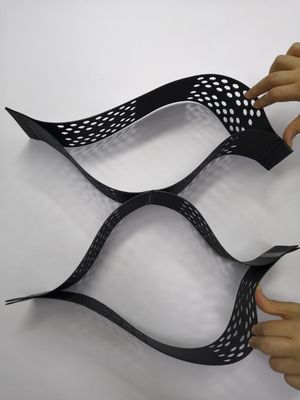Grille géocellée de surface lisse conforme à la norme ASTM HDPE sur les géocellées fournissant des solutions de stabilisation et de drainage du sol