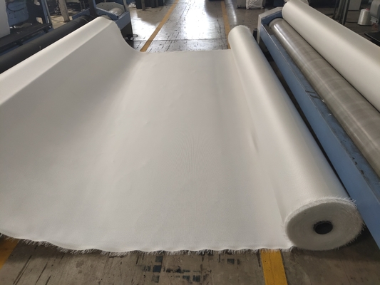 10% d'allongement Tissu géotextile tissé PET / PP parfait polyester / polypropylène