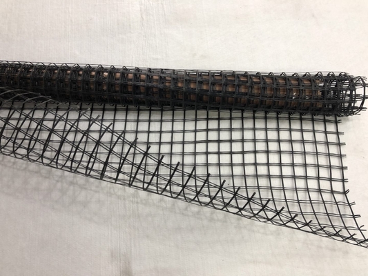 Fibre Geogrid de basalte de pp pour l'alcali du chemin de fer 200m résistant