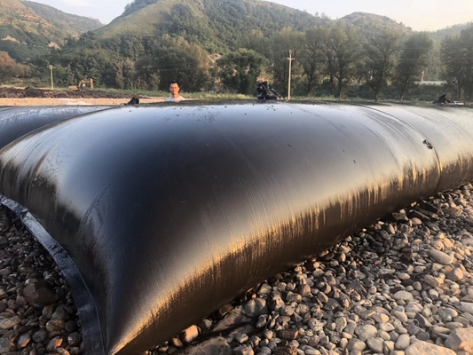 Tubes de déshydratation adaptés aux besoins du client légers de géotextile de forme cylindrique