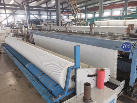 BLANC 800KN/m géotextile tissé Faibles pertes de construction et d'installation