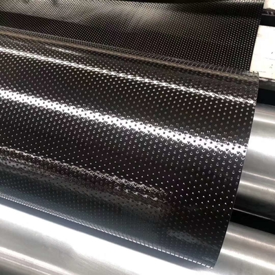 Légère allongement de la doublure de 1 mm Hdpe à la rupture ≥ 700% teneur en noir de carbone 2,0-3,0% pour le confinement des déchets