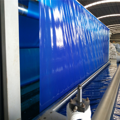 Géomembrane bleue en PEHD pour bassins de lixiviation en tas et digues de stériles minières