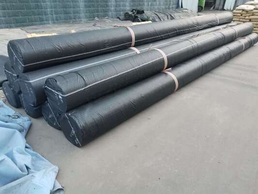 Résistance à la perforation 20N Bâche de bassin texturée fabriquée pour une rétention d'eau robuste et l'aquaculture à long terme