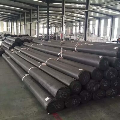 Résistance à la traction de la géomembrane en PEHD ≥15MPa Membrane imperméable à haute résistance avec allongement à la rupture ≥700% Idéale pour les projets de décharge