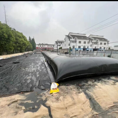 Tubes de déshydratation en géotextile tissé PP haute résistance pour dragage et déshydratation environnementaux