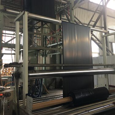 1.5mm HDPE Geomembrane Liner avec une résistance chimique spécialisée pour les coussinets de lixiviation des tas miniers