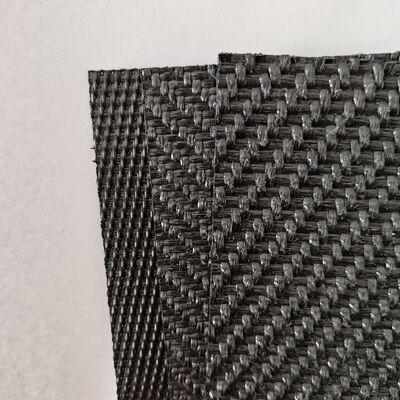 Tube de asséchage de géotextile tissé résistant à hautes températures pour la asséchage de boues d'huile de palme