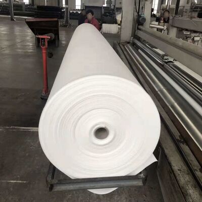 Tissu non tissé géotextile à filament à haute résistance pour la construction de chemins de fer et d'autoroutes