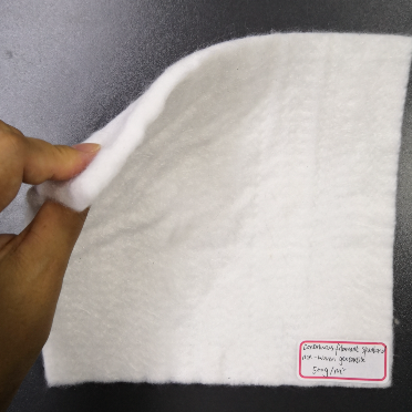 Géotextile en polyester à filament continu pour la stabilisation du sol de fondation et le drainage des décharges