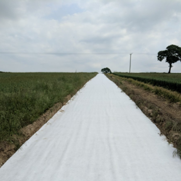 Géotextile non tissé durable de fibre courte pour les systèmes de drainage de sous-sol
