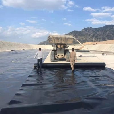 Feuille de revêtement de géomembrane HDPE imperméable, barrière contre les racines, pour l'isolation commerciale du toit et du jardin