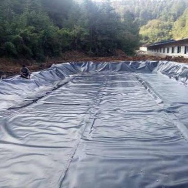 Revêtement de géomembrane de HDPE de citerne de récolte d'eau de pluie pour le stockage souterrain de rétention