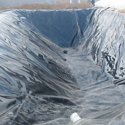 Revêtement de géomembrane de HDPE de citerne de récolte d'eau de pluie pour le stockage souterrain de rétention