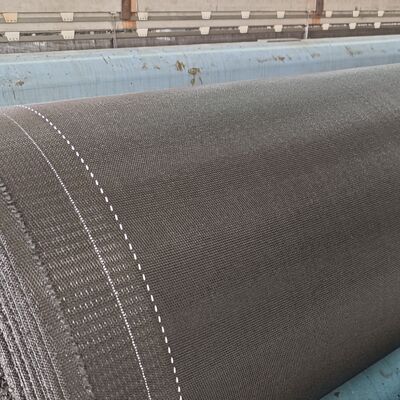 Tissu géotextile tissé pour la stabilisation des routes de boue des camions