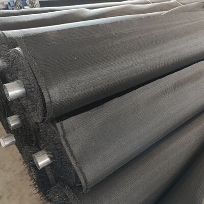 Tissu géotextile tissé pour la stabilisation des routes de boue des camions