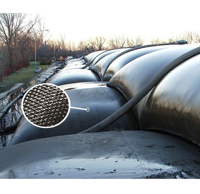 Effective Water Filtration Geotextile Dewatering Tubes 50.5m Length Excellent Chemical Resistance
