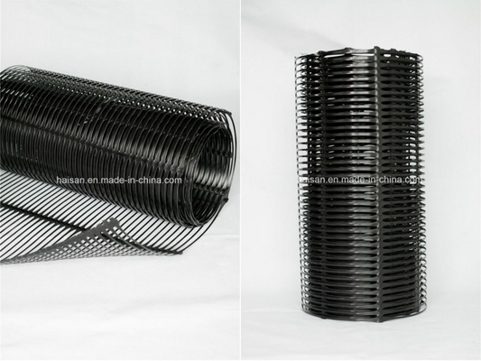 Grille de stabilisation de Geogrid Mesh Uniaxial Geogrid Universal Soil de plastique de HDPE de pp