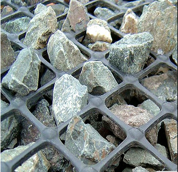 50kn-50kn Asphalte résistant aux alcalins Base routière PP Bi-axial