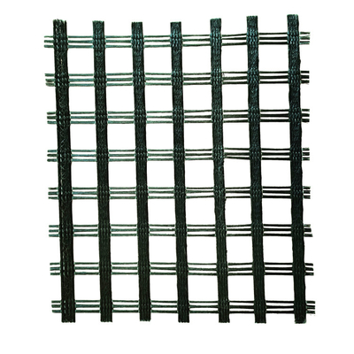 Fibre de basalte de maille de géogrille d'ANIMAL FAMILIER de construction de routes 12.7*12.7mm
