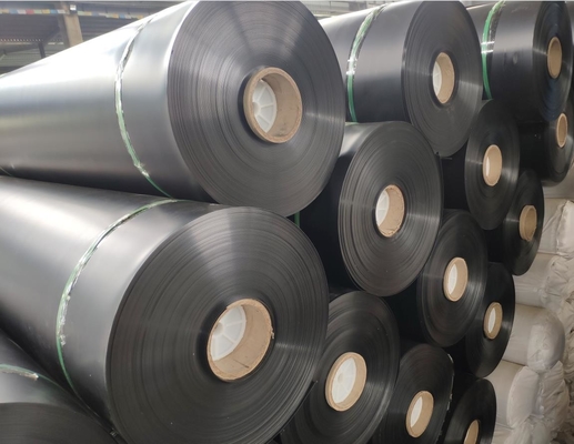 Revêtement anti-vieillissement noir d'étang à poissons du revêtement 1mm de PVC Geomembrane d'EPDM