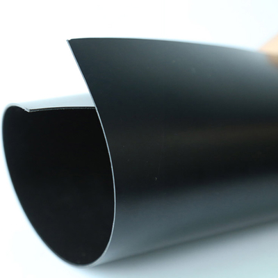 Revêtement résistant de Plasitc tissé par noir de revêtement de LDPE Geomembrane de pisciculture