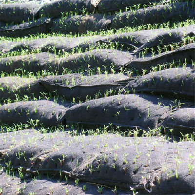 Tissu de renforcement géotextile souple Idéal pour le contrôle des inondations Banque de rivière et projets d'ingénierie côtière offrant un renforcement du sol